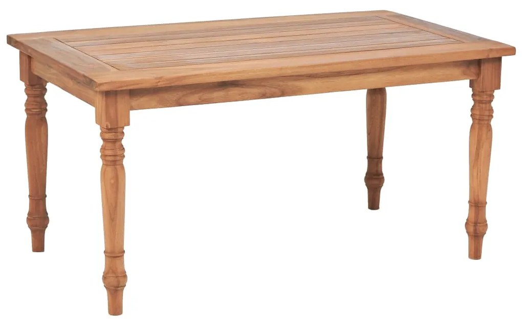 vidaXL Τραπέζι Batavia 90 x 50 x 45 εκ. από Ξύλο Teak