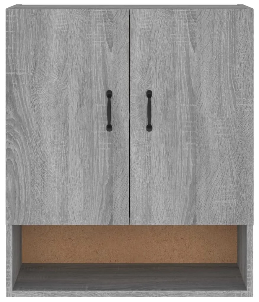 vidaXL Ντουλάπι Τοίχου Γκρι Sonoma 60x31x70εκ. Επεξεργασμένο Ξύλο
