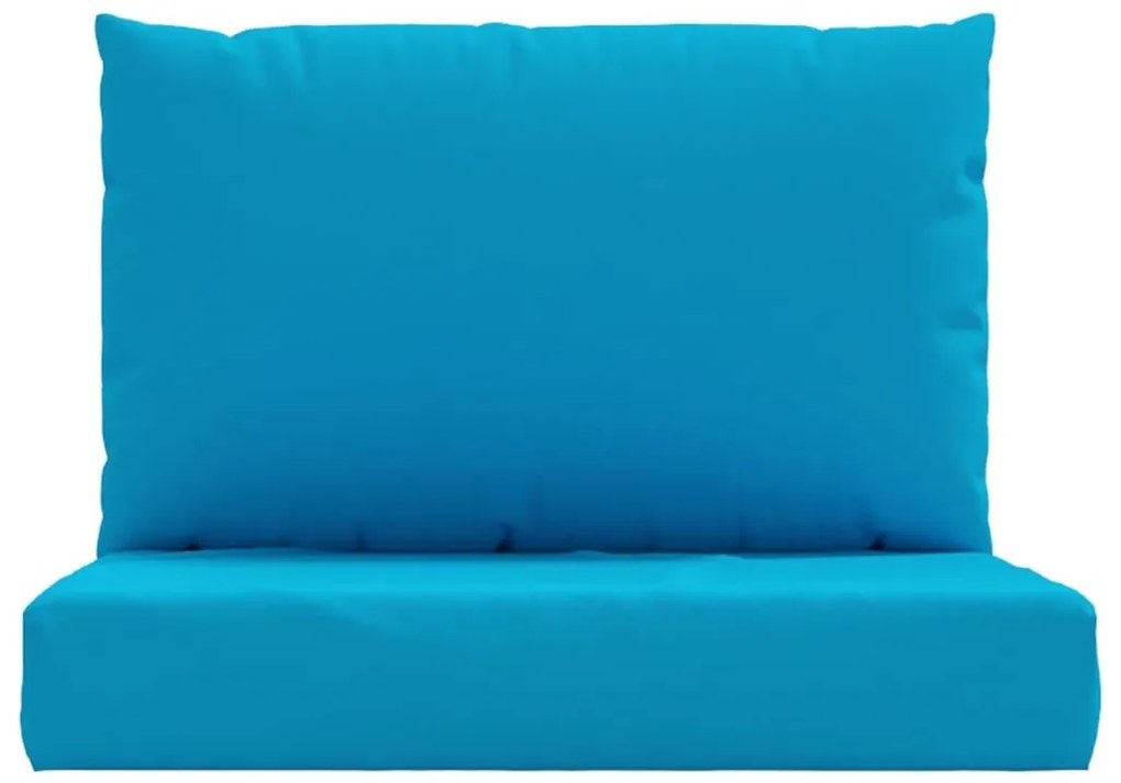 Μαξιλάρια Παλέτας 2 τεμ. Γαλάζιο από Ύφασμα Oxford - Μπλε