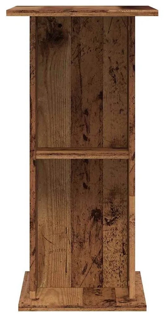 vidaXL Βάση Ενυδρείου Όψη Παλαιού Ξύλου 36x60,5x72,5 εκ. Επεξ. Ξύλο