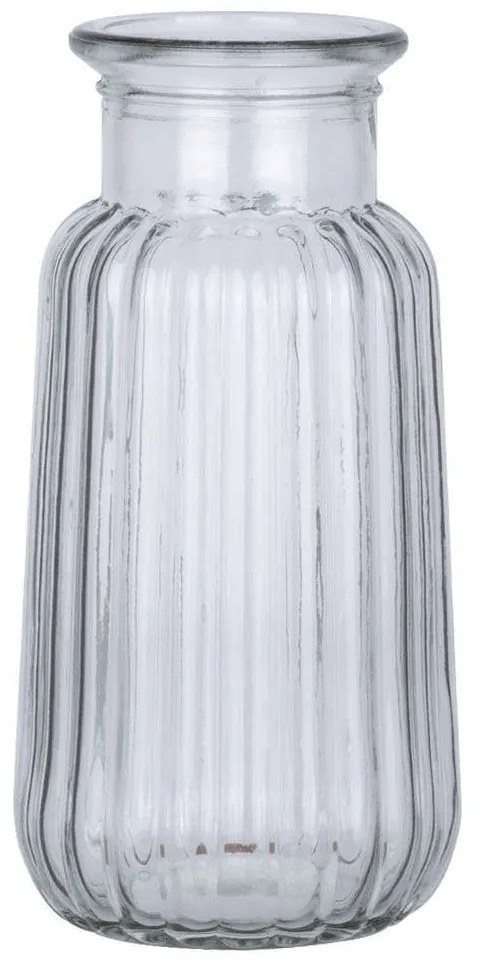 Βάζο Layla 35600 Φ11x22cm Clear GloboStar Glass