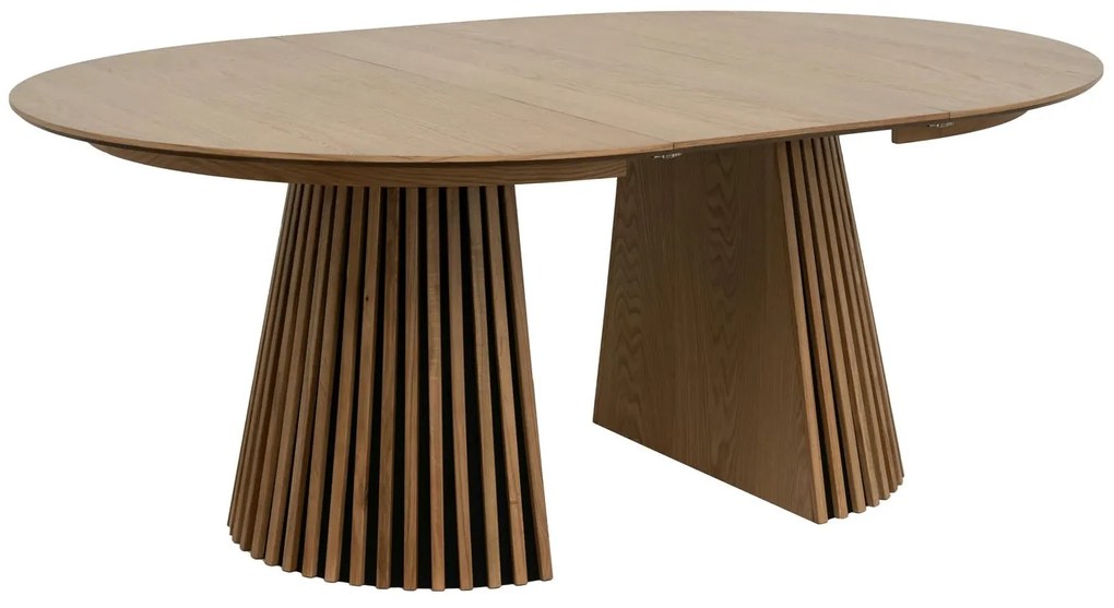 Svendborg Extendable Round Dining Table ø140 Natural Oak
