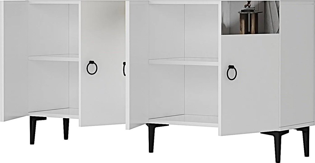 Console Gama 150 - White, Silver White
Silver