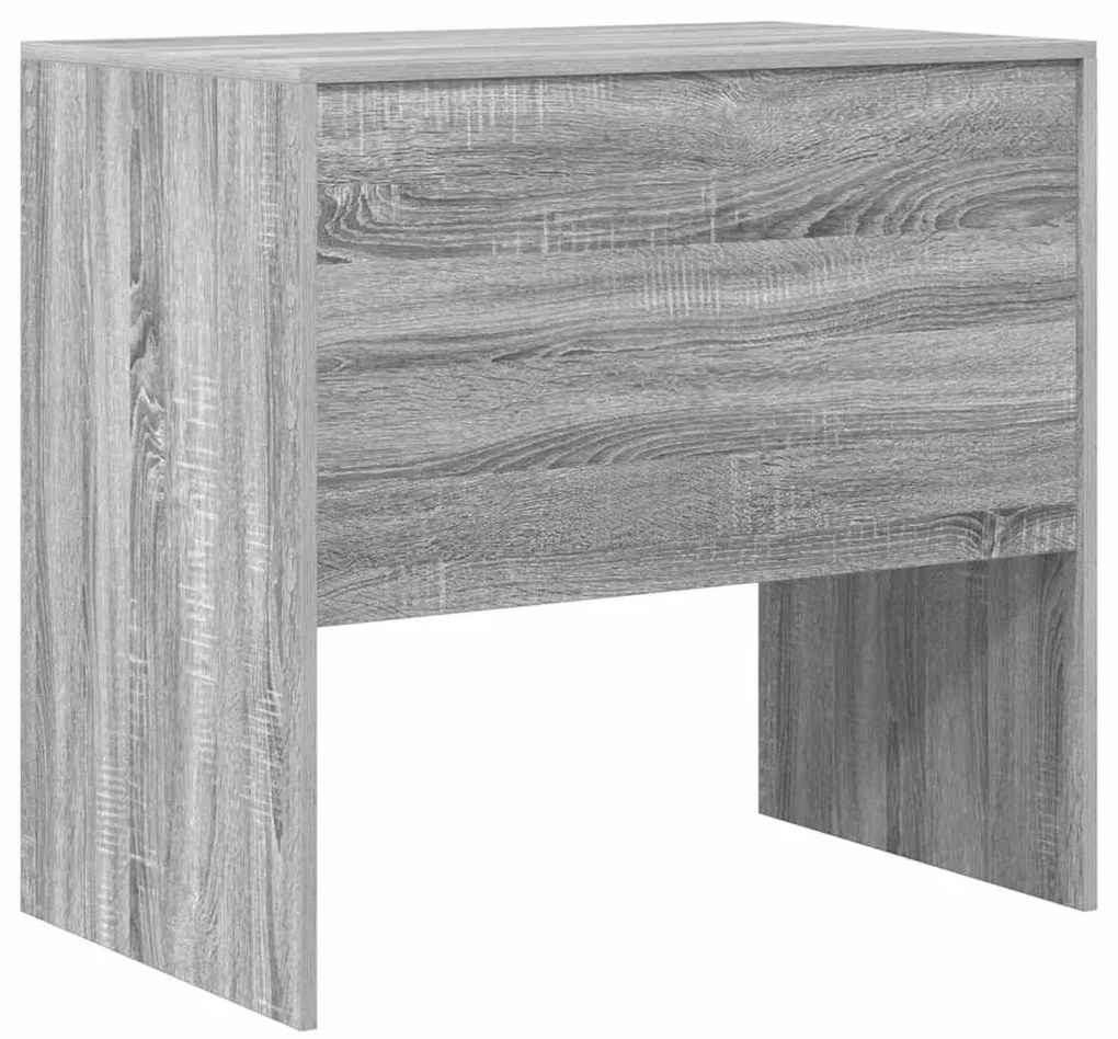 vidaXL Γραφείο Γκρι sonoma 80 x 50 x 76 εκ. Επεξεργασμένο ξύλο