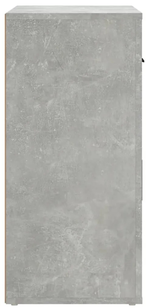 vidaXL Ντουλάπι Γκρι Σκυροδέματος 80x33x70 εκ. Επεξεργασμένο Ξύλο