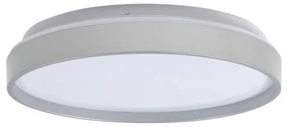 Πλαφονιέρα Φωτιστικό Οροφής LED 18W 3000K Φ32 IP20 Epistar Spotlight 3255 Γκρι