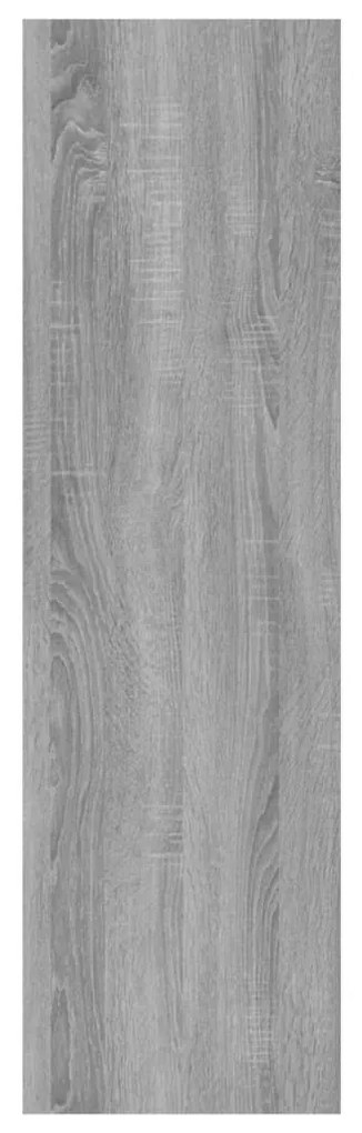 vidaXL Βιβλιοθήκη/Διαχωρ. Χώρου Γκρι Sonoma 40x30x103 εκ. Μοριοσανίδα