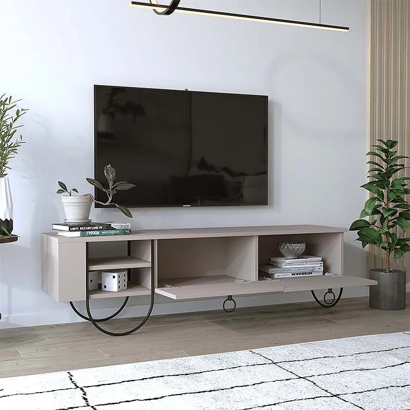 ΕΠΙΠΛΟ ΤΗΛΕΟΡΑΣΗΣ NORFOLK MEGAPAP ΧΡΩΜΑ ΑΝΟΙΧΤΗ ΜΟΚΑ 151X35X43ΕΚ.
