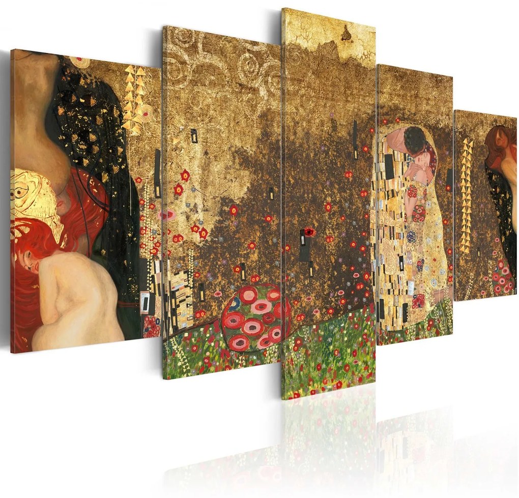 Πίνακας - Klimt's muses 200x100