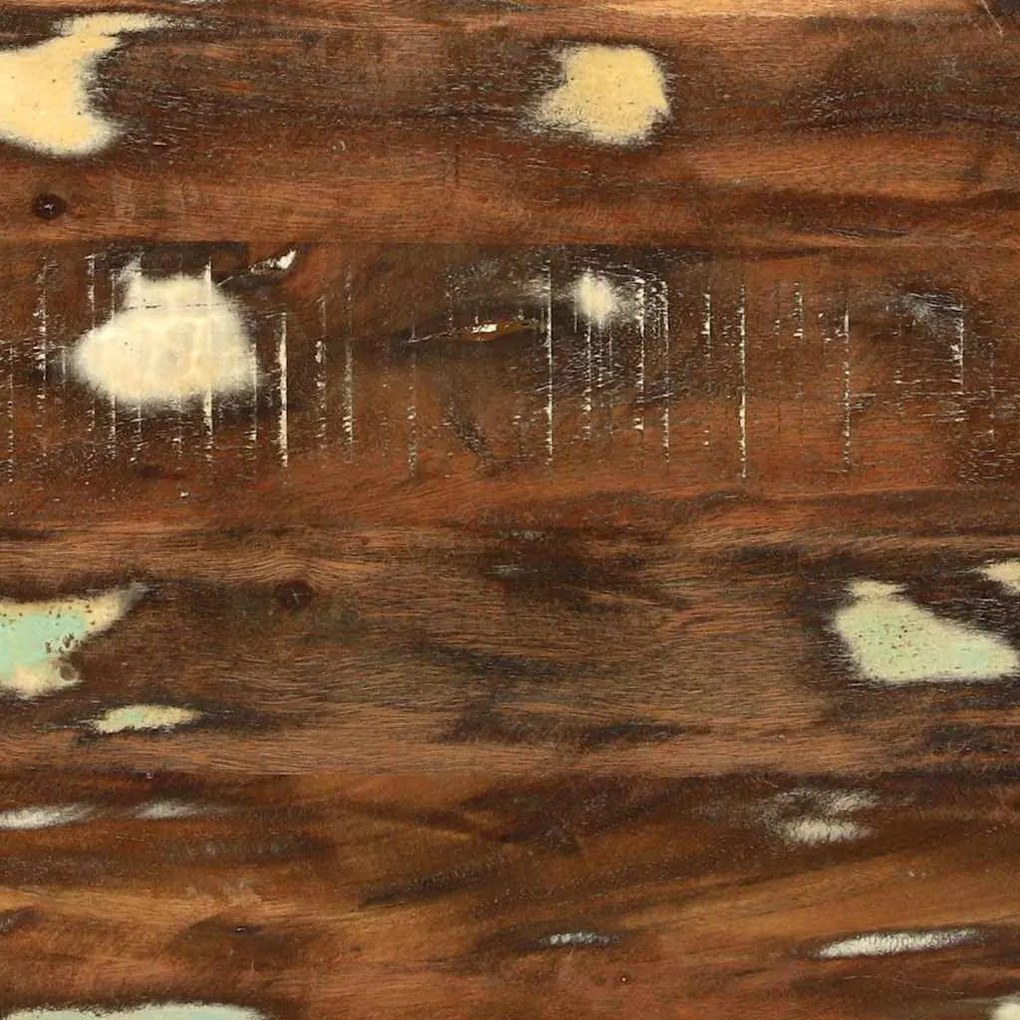 vidaXL Τραπεζάκι σαλονιού Πολύχρωμο Στερεό Ανακτηθέν Ξύλο