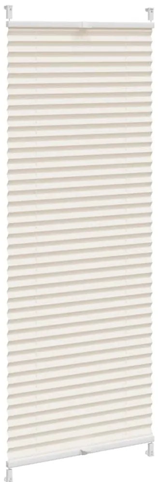vidaXL Σύστημα Σκίασης Πλισέ Κρεμ 50 x 100 εκ.