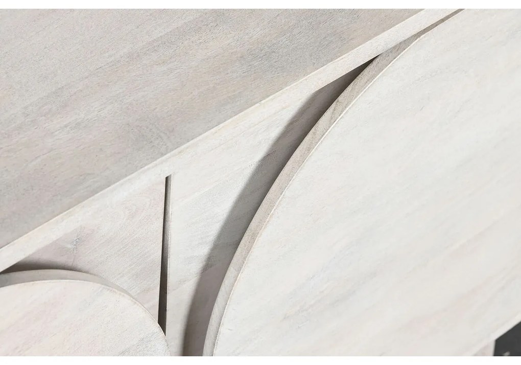 Ράφια DKD Home Decor Λευκό Ξύλο από Μάνγκο 116 x 40 x 160 cm (1)