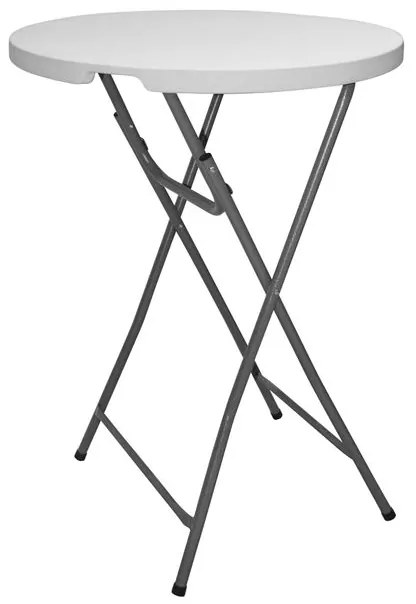 ΤΡΑΠΕΖΙ ΜΠΑΡ CATERING-ΣΥΝΕΔΡΙΟΥ HM5066 Φ81Χ110 εκ.ΠΤΥΣΣΟΜΕΝΟ