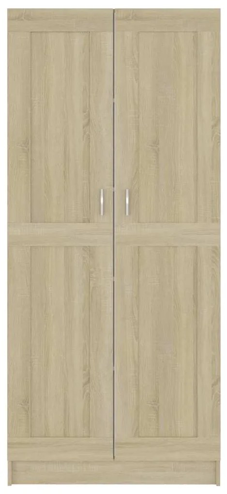 vidaXL Βιβλιοθήκη Χρώμα Sonoma Δρυς 82,5x30,5x185,5 εκ. Επεξ. Ξύλο