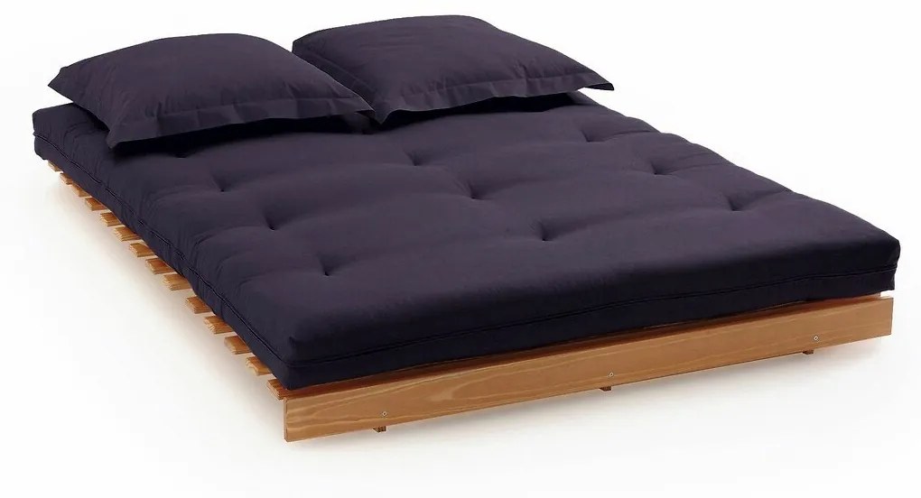 Στρώμα futon από latex, μαλλί και λινό για τον καναπέ Thaï