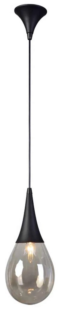 Φωτιστικό Οροφής Avantgarde OD53421BK Black Metal, Glass