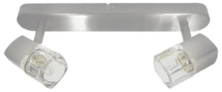 Φωτιστικό Σποτ Aca 0901062NM NAPLES Ασημί (Silver Coloured)