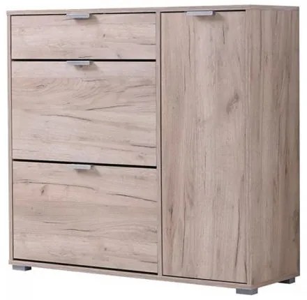 ΠΑΠΟΥΤΣΟΘΗΚΗ Arco 2 GREY OAK 102x33x94,5εκ 11008507