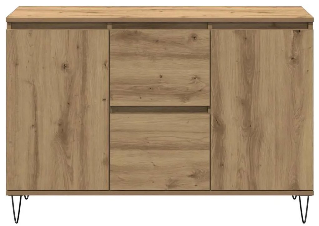 vidaXL Μπουφές Δρυς τεχνίτης 104 x 35 x 70 εκ. από Επεξεργασμένο Ξύλο