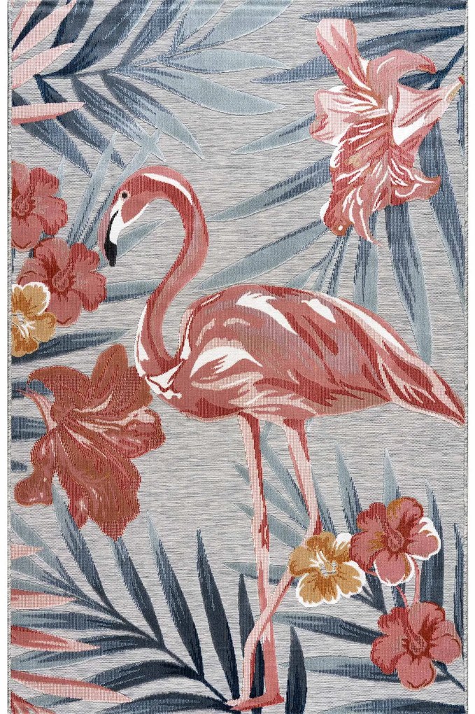 ΧΑΛΙ FLAMINGO Γκρι 130 x 190 εκ. MADI