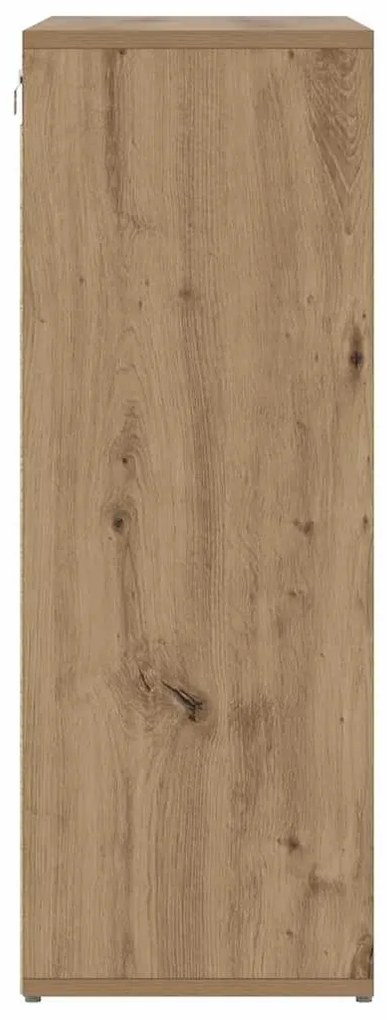 vidaXL Παπουτσοθήκη με ράφι artisan δρυς 77.5 x 30 x 83.5 εκ.