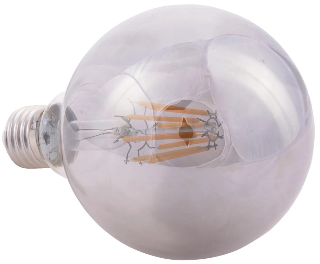 ΛΑΜΠΤΗΡΑΣ GLOBO LED FILAMENT 8W E27 3000K ΦΙΜΕ DIMMABLE HM4050.03 (1 Τεμμάχια)