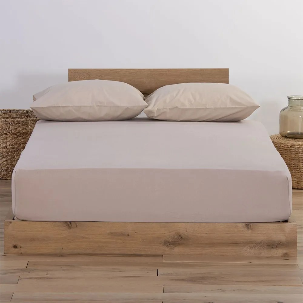 Σεντόνι Jersey Με Λάστιχο Linen Nef-Nef King Size 180x235cm 100% Cotton
