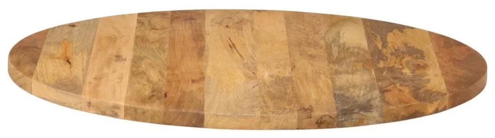 vidaXL Επιφάνεια Τραπεζιού Στρογγυλή Ø70x3,8 εκ. Μασίφ Ξύλο Μάνγκο