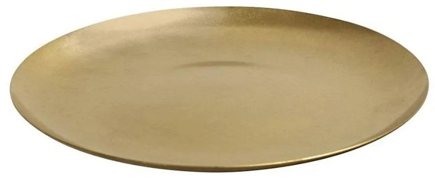 Πιάτο Ρηχό Στρογγυλό FEV213 Snow Gold SS 18/10 23x23x1,5cm Espiel Stainless Steel