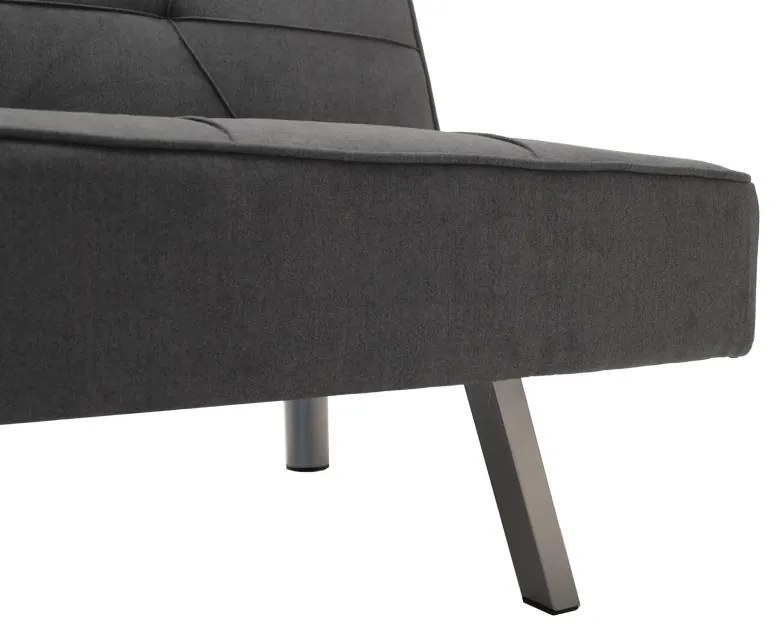 Καναπές - Kρεβάτι Travis 3θέσιος Ύφασμα Ανθρακί 175x83x74 εκ. 175x83x74 εκ.