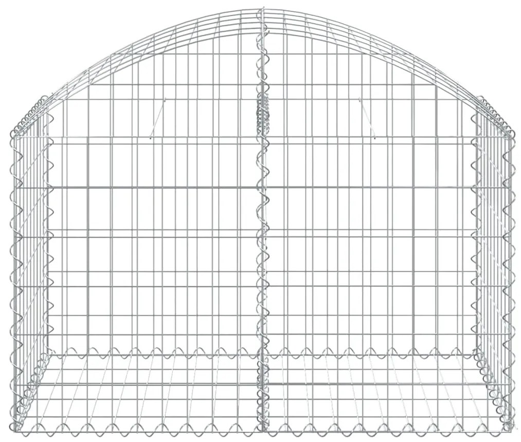 vidaXL Συρματοκιβώτιο Τοξωτό 100x50x60/80εκ. από Γαλβανισμένο Χάλυβα