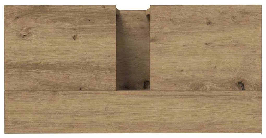 vidaXL Ντουλάπι Νιπτήρα Αρτισιανή Δρυς 60x30x60 εκ. Επεξ. Ξύλο