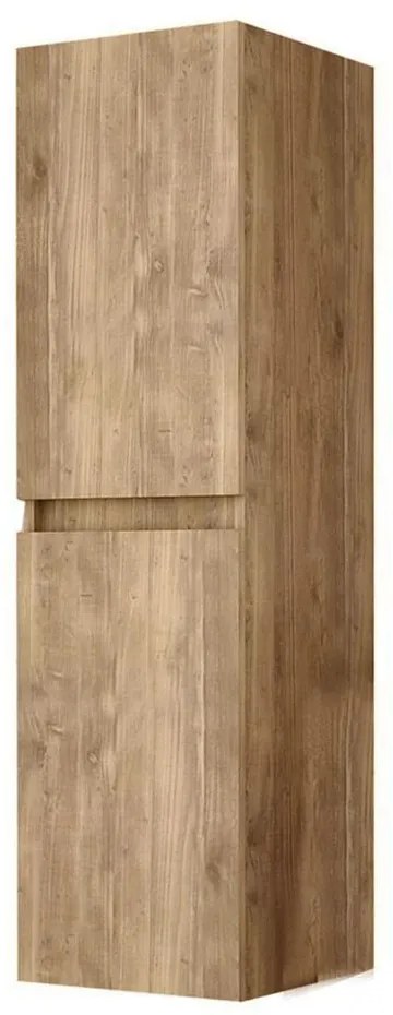 Στήλη μπάνιου κρεμαστή Luxus Pl Wood Dark