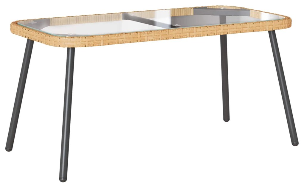 Τραπεζάκι σαλονιού Καφέ και Μαύρο 90 x 45 x 43 εκ.