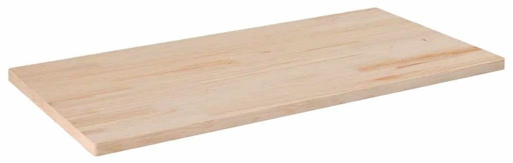 vidaXL Επιφάνεια Τραπεζιού Ορθογ. 100x60x2,5 εκ. από Μασίφ Ξύλο Πεύκου