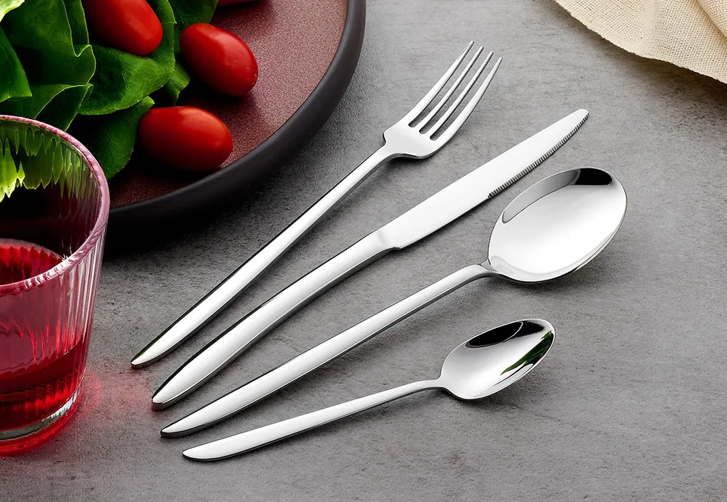 Σετ Ανοξείδωτα Μαχαιροπίρουνα Ballet 18% - Sommet - 60τμχ