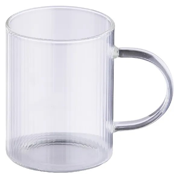 Κούπα Γυάλινη Διάφανη Day 300ml-7x9x7εκ. ESPIEL SCH103202K12