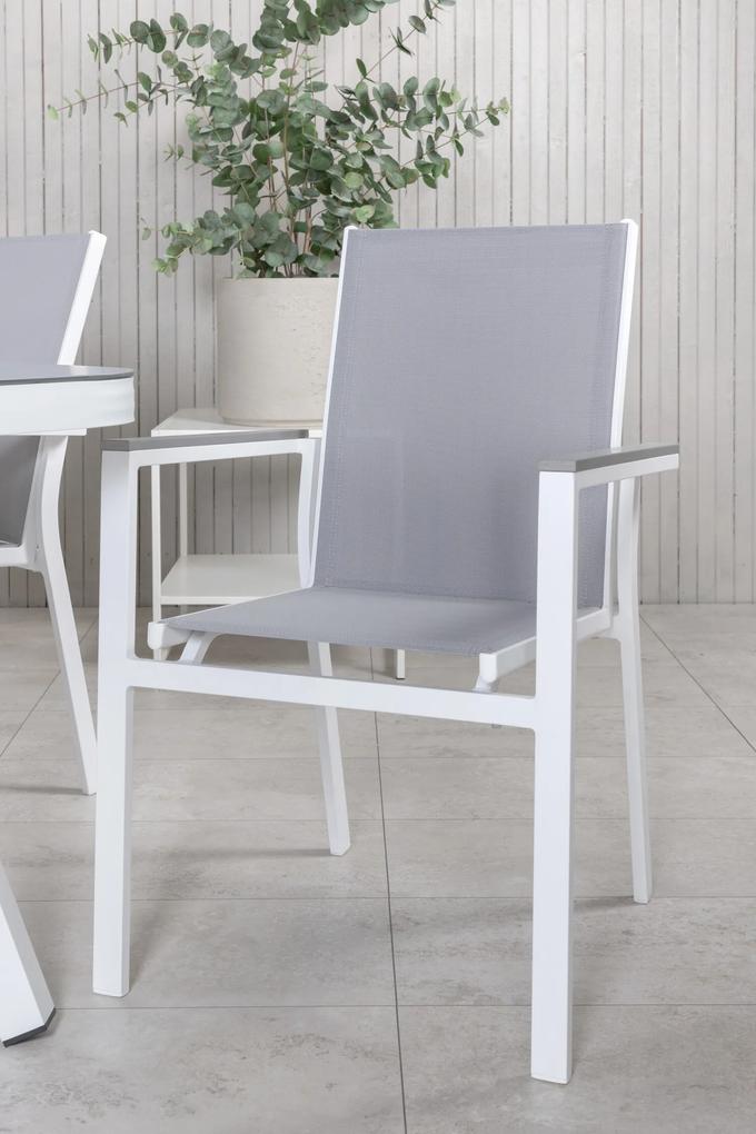 Σετ Τραπέζι και καρέκλες Dallas 2401, Spraystone, Ύφασμα, Μέταλλο | Epipla1.gr