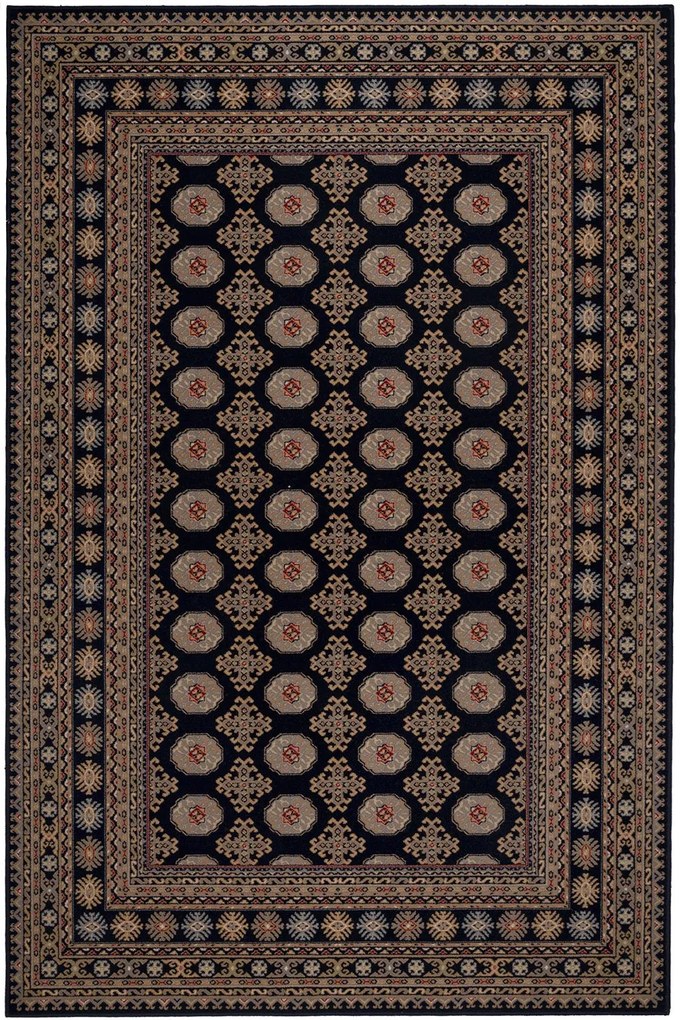 Χαλί Lovewool 61771 51011 Blue-Beige Βιοκαρπέτ 200X250cm