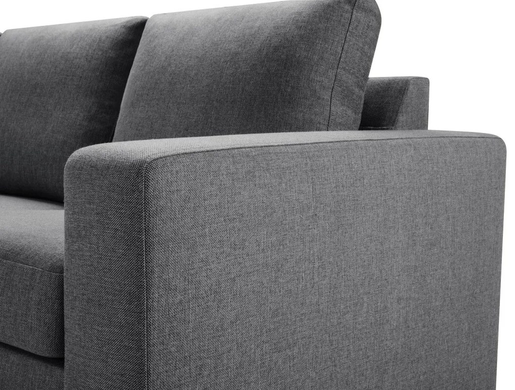 Γωνιακός Καναπές Scandinavian Choice C137, Γκρι, 344x285x80cm, Πόδια: Ξύλο | Epipla1.gr