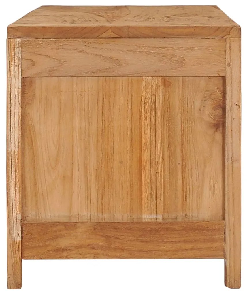 vidaXL Έπιπλο Τηλεόρασης 100 x 30 x 35 εκ. από Μασίφ Ξύλο Teak