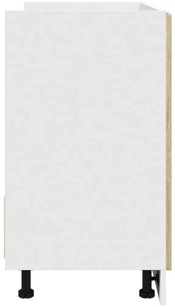 vidaXL Κάτω Ντουλάπι Lyon Sonoma Δρυς 80 x 46 x 81,5 εκ. Επεξ. Ξύλο