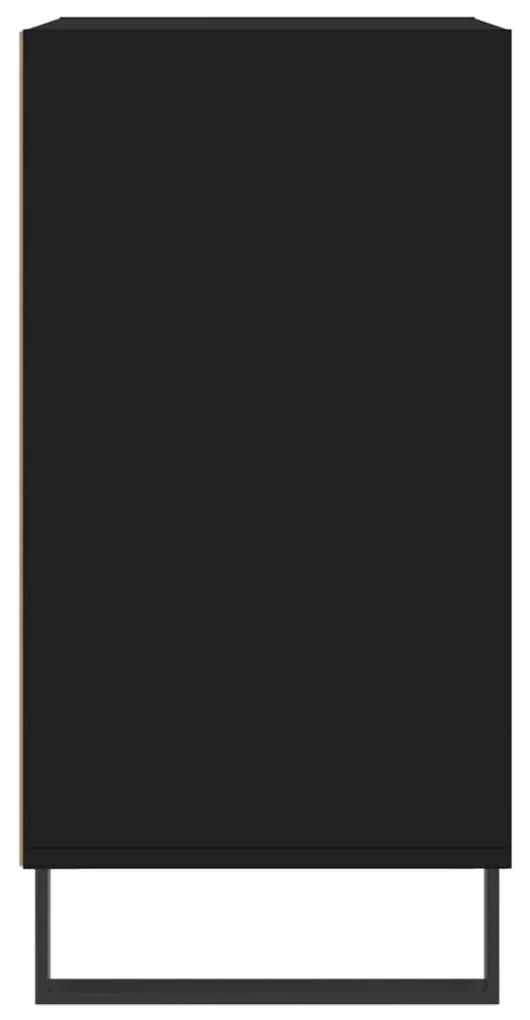vidaXL Ραφιέρα Μαύρη 57 x 35 x 70 εκ. από Επεξεργασμένο Ξύλο