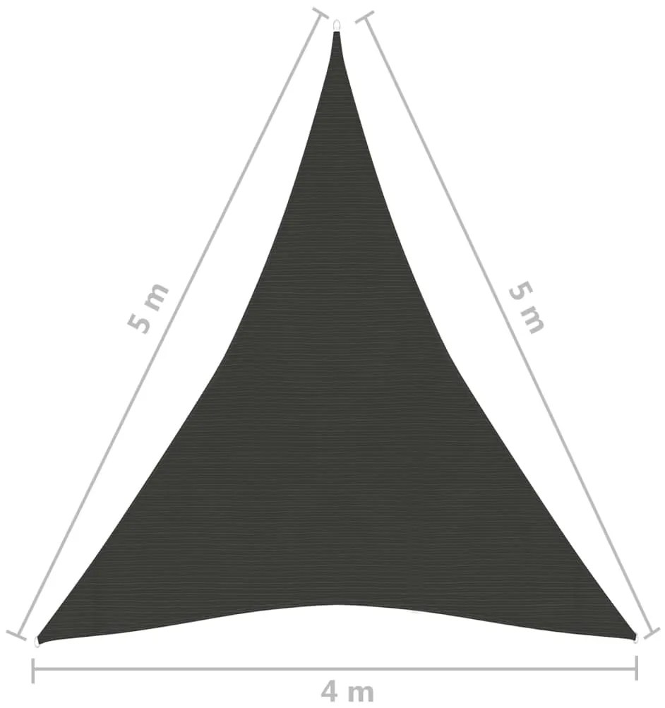 ΠΑΝΙ ΣΚΙΑΣΗΣ ΑΝΘΡΑΚΙ 4 X 5 X 5 Μ. ΑΠΟ HDPE 160 ΓΡ./Μ² 311096