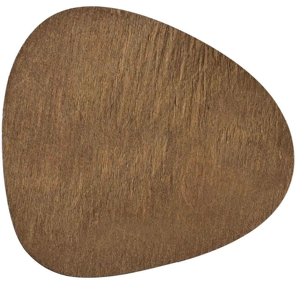 Σουπλά Pear (Σετ 4Τμχ) 790PYN1127 33x45cm Walnut Hermia Ξύλο