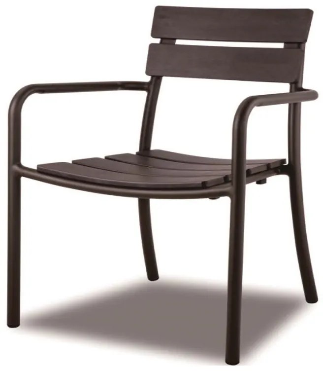 Artekko Καρέκλα Πλαστική με Σκελετό Αλουμινίου - Μέταλλο - 248-4012