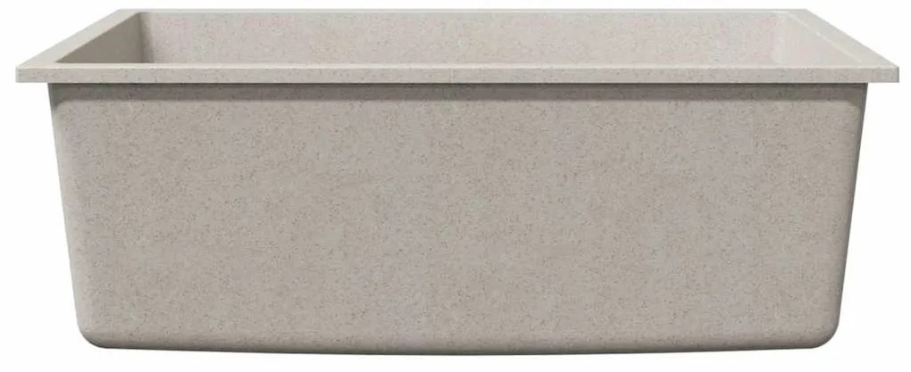 vidaXL Σιντρινο κουζίνας Μπεζ 54 x 44 x 20 εκ. Γρανίτης