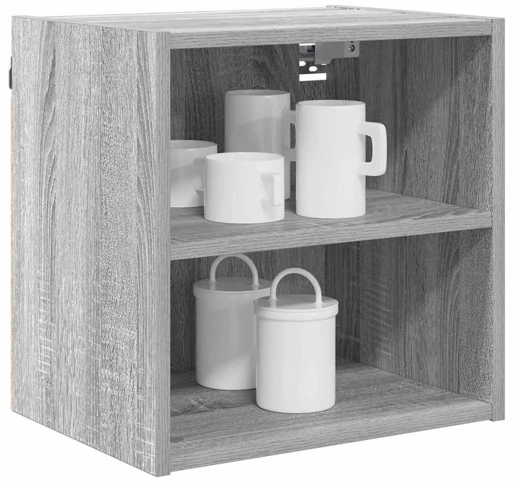 vidaXL Κρεμαστό ντουλάπι Γκρίζο Σονομα 40 x 29,5 x 40 εκ.