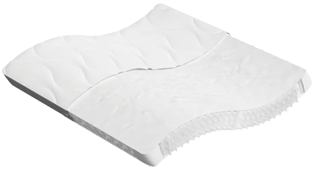 vidaXL Στρώμα με Pocket Springs Μεσαία Σκληρότητα 200 x 200 εκ.