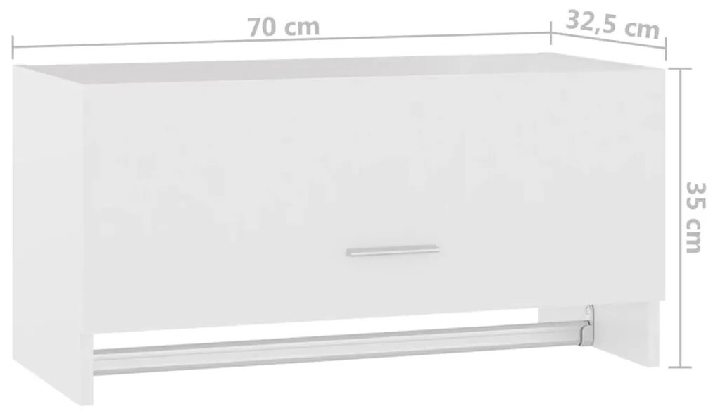 ΝΤΟΥΛΑΠΑ ΛΕΥΚΗ 70 X 32,5 X 35 ΕΚ. ΑΠΟ ΜΟΡΙΟΣΑΝΙΔΑ 808242